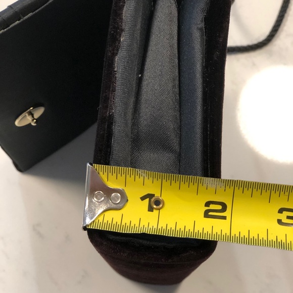 Handbag | Faux Velvet | NWOT - Picture 6 of 8